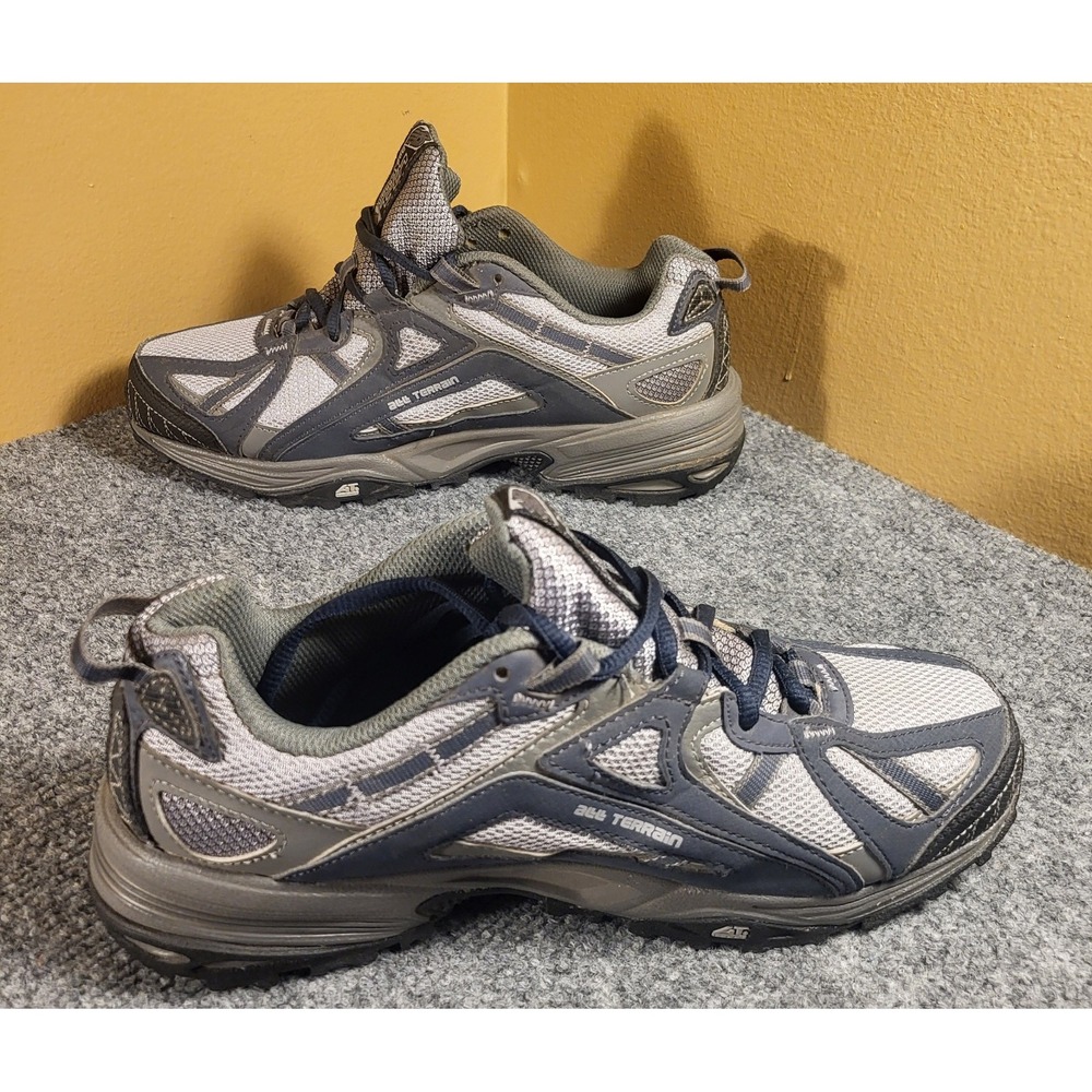 New Balance 411 All Terrain Gray (MT411GB) Extra-Wide (4E) Shoes Men's Size 7.5 - Picture 2 of 7
